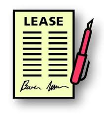 car lease document